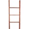 Ekena Millwork 19"W x 48"H x 3 1/2"D Vintage Farmhouse 3 Rung Ladder, Barnwood Decor Collection, Salvage Red DECR019X048X04LDRRD - alternate 4